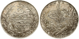 Egypt 10 Qirsh 1293 (1907) H