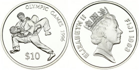 Fiji 10 Dollars 1993 Summer Olympics