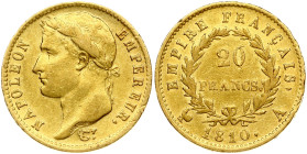 France 20 Francs 1810 A