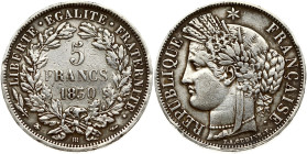 France 5 Francs 1850 BB