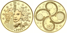 France 10 Euro 2003 1st Anniversary of Euro