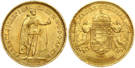 Hungary 10 Korona 1899 KB
