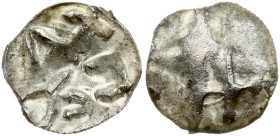 Lithuania Denar ND (1396-1401) Small ПЕЧАТ type (RR)