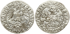 Lithuania Polgrosz 1548 Vilnius (R) LI/LITVA