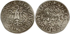 Lithuania Polgrosz 1549 Vilnius (R) L/LITVA