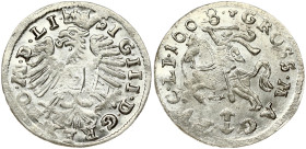 Lithuania Grosz 1608 Vilnius (R)