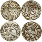 Lithuania Szelag 1652 Vilnius Lot of 2 Coins