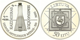 Lithuania 50 Litu 2000 LMK Kazimieras Semenavicius