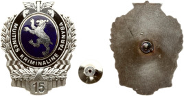 Lithuania Badge Customs Criminal Service ND
