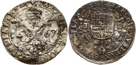 Flanders 1/2 Patagon 1667 (R1)