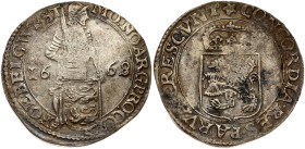 West Friesland Silver Ducat 1669/8
