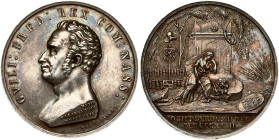 Netherlands Medal 1843 Death of Willem I