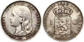 Netherlands 1 Gulden 1892