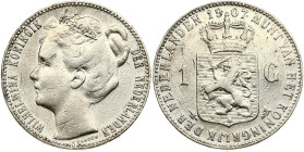Netherlands 1 Gulden 1907