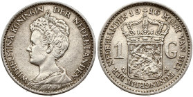 Netherlands 1 Gulden 1916