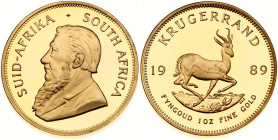 South Africa Krugerrand 1989