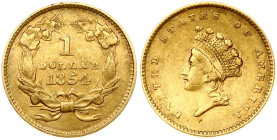 USA Dollar 1854 Liberty Head