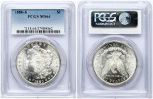USA Morgan Dollar 1880 S PCGS MS 64
