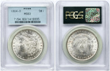 USA Morgan Dollar 1884 O PCGS MS 63