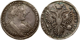 Russia Poltina 1733