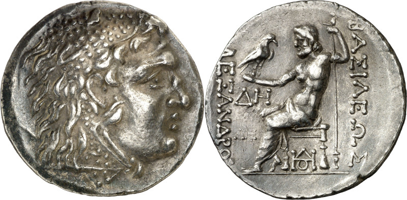(120-90 a.C.). A nombre de Alejandro Magno. Tracia. Odessos. Tetradracma. (S. fa...