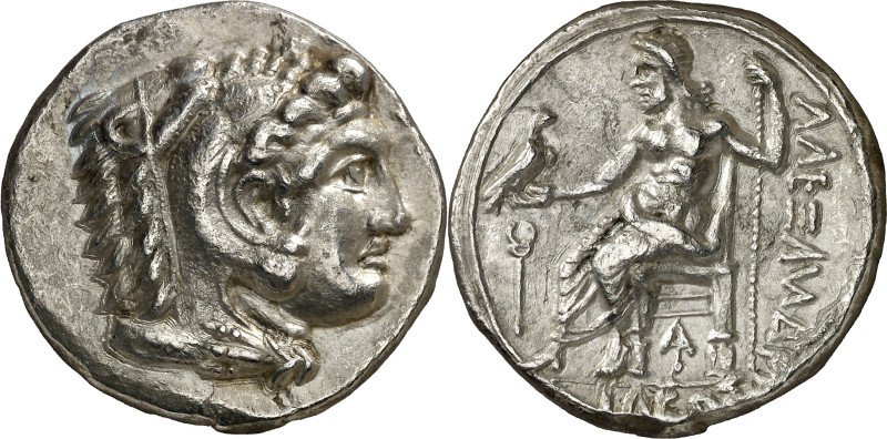 Imperio Macedonio. Alejandro III, Magno (336-323 a.C.). Aradus. Tetradracma. (MJ...