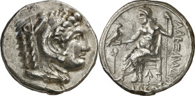 Imperio Macedonio. Alejandro III, Magno (336-323 a.C.). Aradus. Tetradracma. (MJP. 3332) (S. 6720 sim) 14,30 g. EBC-.