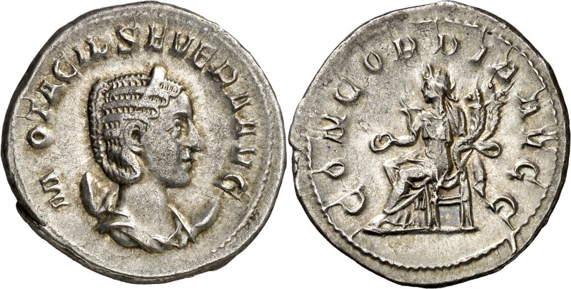 (245-247 d.C.). Otacilia Severa. Antoniniano. (Spink 9147) (S. 4) (RIC. 125c). 4...