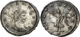 (264 d.C.). Galieno. Antoniniano. (Spink 10384) (S. 1094b) (RIC. 663). Leve grieta. 2,99 g. EBC-.