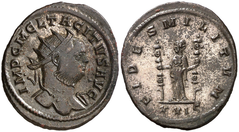 (275-276 d.C.). Tácito. Antoniniano. (Spink 11780 var) (Co. 45 var) (RIC. 87 var...