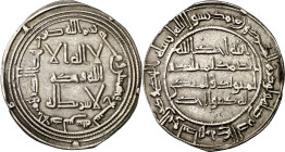Emirato Independiente. AH 159. Abderrahman I. Al Andalus. Dirhem. (V. 57) (Fro. 1). Ex Áureo 30/10/2002, nº 2406. 2,51 g. EBC-.
