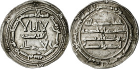 Emirato Independiente. AH 161. Abderrahman I. Al Andalus. Dirhem. (V. 59) (Fro. 1). 2,71 g. MBC+.