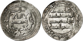 Emirato Independiente. AH 187. Al-Hakem I. Al Andalus. Dirhem. (V. 85) (Fro. 1). 2,78 g. MBC.