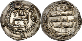 Emirato Independiente. AH 191. Al-Hakem I. Al Andalus. Dirhem. (V. 90) (Fro. 4). 2,71 g. EBC.