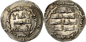 Emirato Independiente. AH 194. Al-Hakem I. Al Andalus. Dirhem. (V. 94) (Fro. 1). 2,75 g. EBC-.