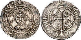 Alfons IV (1416-1458). Mallorca. Ral. (Cru.V.S. 838 falta var) (Cru.C.G. 2883d). Atractiva. Ex Áureo & Calicó 14/12/2016, nº 1298. 3,18 g. MBC/MBC+....