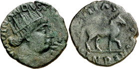 Ferran I de Nàpols (1458-1494). Nàpols. Cavall. (Cru.V.S. 1075) (Cru.C.G. 3475) (MIR. 84/5). 1,80 g. MBC.