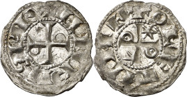 Alfonso VI (1073-1109). Toledo. Dinero. (Imperatrix A6:6.20) (AB. 8.2 falta var). Vellón rico. Escasa así. 0,45 g. EBC-.