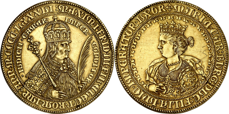 Austria. 1486. Maximiliano I. Praga. Coronación de Maximiliano I, emperador del ...