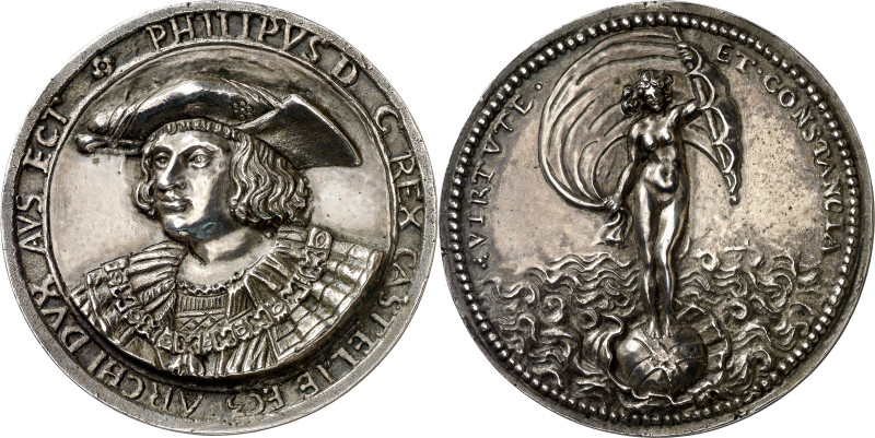 s/d (hacia 1506). Felipe el Hermoso. Medalla. (Amorós 20) (Armand II p. 136, nº ...