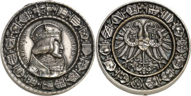 Alemania. 1521. Carlos I. Nuremberg. Coronación y visita imperial a Nuremberg. Caja de metal. (RAH. 7 sim) (V.Q. 13484 sim). Grabador: Realizada por H...