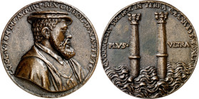 Alemania. 1541. Carlos I. Reichstag de Rattisbona. Medalla. (Armand II p. 183, nº 11 sim) (Bernhart 74) (Habich I/2 p. 108, nº 1837) (V.Q. 13561 sim)....