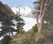 *
GEORGES VICTOR LAURENT DANTU
Französischer Künstler, 1867-1935

"Le Glacier d'Aletsch, Valais, Suisse"

Unten rechts signiert "Georges Dantu"....