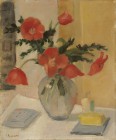DIETZ EDZARD
Bremen 1893-1963 Paris

Stillleben mit roten Tulpen

Unten links signiert "D. Edzard".
Öl auf Lwd., 60 x 50 cm