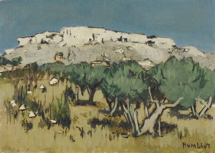 *
ROBERT HUMBLOT
Fontenay-sous-Bois 1907-1962 Paris

Sommerliche Landschaft in S...