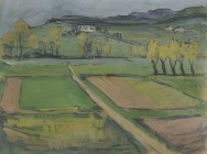 KARL BAUMGARTNER
Basel 1898-1981 Basel

Landschaft

Unten rechts signiert "K. Baumgartner".
Öl auf Hartfaserplatte, 39,2 x 50,8 cm

Provenienz...