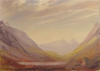 PAUL WYSS
Basel 1897-1984 Basel

Ansicht eines Gebirgssees (Capolago ?)

Unten rechts signiert "P. Wyss".
Öl auf Lwd., 59 x 82 cm