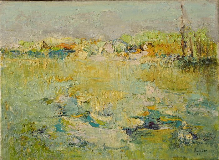 *
IRIS MICHELLE RAQUIN
Geb. 1933 in Saint-Menoux

Impressionistische Landschaft
...
