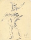 *
ROBERTO MARCELLO IRAS BALDESSARI
Innsbruck 1894-1965 Rom

Balletttänzerpaar

Unten rechts monogrammiert "RMB", signiert "Iras", bzeichnet und datier...