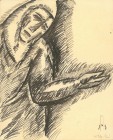 *
ROBERTO MARCELLO IRAS BALDESSARI
Innsbruck 1894-1965 Rom

"Bettlerin"

Unten rechts monogrammiert "RMB".
Tuschfeder, 11 x 8,8 cm

Provenienz:
Sammlu...